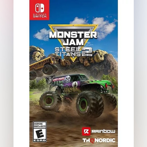 Monster Jam Steel Titans 2 for Nintendo Switch - Picture 1 of 6